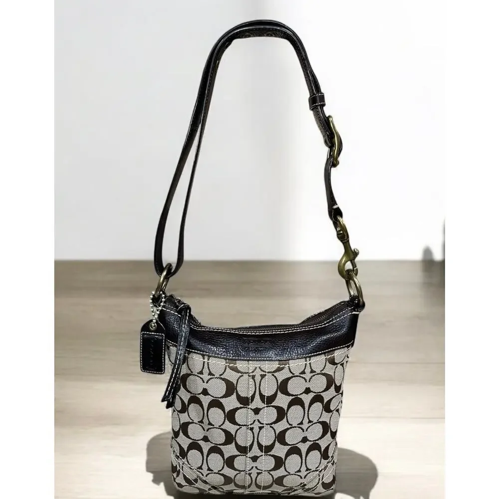Y2K Coach 10402 Signature Duffle Bag